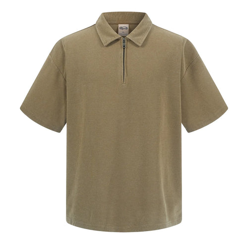 RETRO ZIPPER SHORT SLEEVE