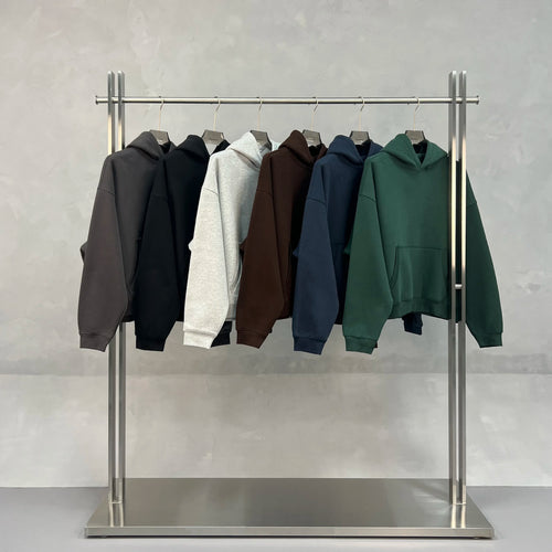 BASICS BOXED HOODIE