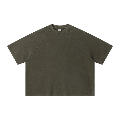 BASICS WAFFLE BOX TEE